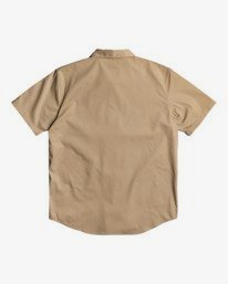 1 Recession Collection Day Shift - Short Sleeve Shirt for Men  W1SHRSRVP1 RVCA