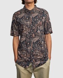 2 Tangier Paisley - Kurzärmliges Hemd für Männer  W1SHRTRVP1 RVCA