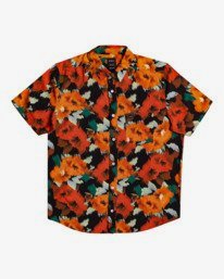 0 Wonder Floral - Short Sleeve Shirt for Men  W1SHSCRVP1 RVCA