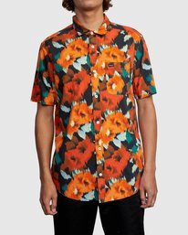 2 Wonder Floral - Short Sleeve Shirt for Men  W1SHSCRVP1 RVCA