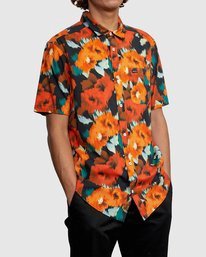 6 Wonder Floral - Short Sleeve Shirt for Men  W1SHSCRVP1 RVCA
