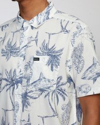 4 Panic Point - Short Sleeve Shirt for Men  W1SHSERVP1 RVCA