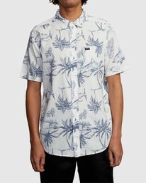 2 Panic Point - Short Sleeve Shirt for Men  W1SHSERVP1 RVCA