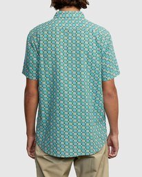 3 Vanner Gauze - Camisa de manga corta para Hombre  W1SHSIRVP1 RVCA