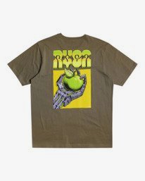 0 Martin Ander Applerobot - T-shirt pour Homme Vert W1SSRLRVP1 RVCA