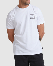 6 VA All The Ways - T-Shirt for Men White W1SSSLRVP1 RVCA