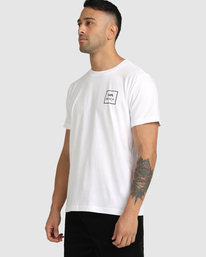 3 VA All The Ways - T-Shirt for Men White W1SSSLRVP1 RVCA