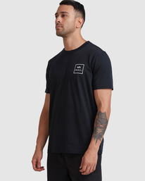 3 VA All The Ways - T-Shirt for Men Black W1SSSLRVP1 RVCA