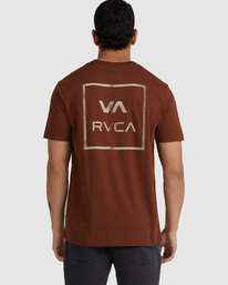 1 VA All The Ways - T-Shirt for Men Brown W1SSSLRVP1 RVCA