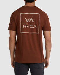 8 VA All The Ways - T-Shirt for Men Brown W1SSSLRVP1 RVCA