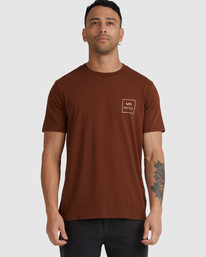 5 VA All The Ways - T-Shirt for Men Brown W1SSSLRVP1 RVCA