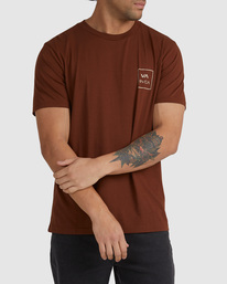 6 VA All The Ways - T-Shirt for Men Brown W1SSSLRVP1 RVCA