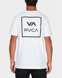 10 VA All The Ways - Camiseta para Hombre Blanco W1SSSLRVP1 RVCA