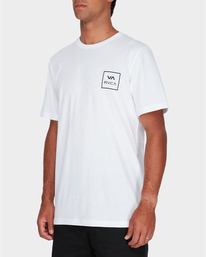 11 VA All The Ways - Camiseta para Hombre Blanco W1SSSLRVP1 RVCA