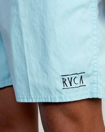 3 Opposites 17" - Elasticated Shorts for Men White W1VORBRVP1 RVCA