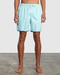 1 Opposites 17" - Elasticated Shorts for Men White W1VORBRVP1 RVCA