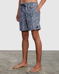4 Perry 17" - Elasticated Shorts for Men  W1VORHRVP1 RVCA