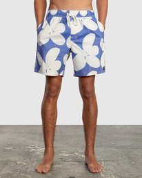 1 Bailey Elder 17" - Short elástico para Hombre Multi W1VORJRVP1 RVCA