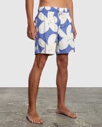 5 Bailey Elder 17" - Short elástico para Hombre Multi W1VORJRVP1 RVCA