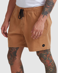 6 Escape 17" - Short de calle para Hombre Marron W1WKRQRVP1 RVCA