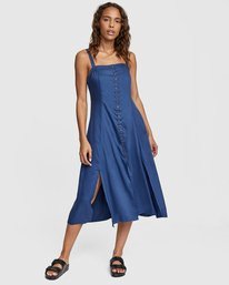 3 Jethro - Robe midi pour Femme  W3DRRJRVP1 RVCA