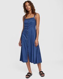 4 Jethro - Robe midi pour Femme  W3DRRJRVP1 RVCA