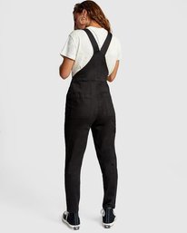 1 Recession Collection Moonshine - Zip Front Dungarees for Women  W3ONRJRVP1 RVCA