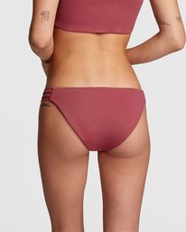 5 Solid - Braguita de bikini discreta para Mujer Violeta W3SBRCRVP1 RVCA