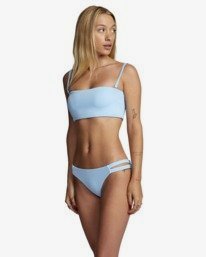 1 Solid - Braguita de bikini discreta para Mujer Negro W3SBRCRVP1 RVCA