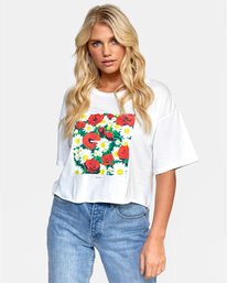 0 Super Bloom - T-shirt court pour Femme  W3SSIDRVP1 RVCA