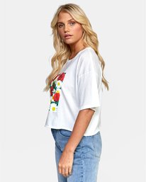 4 Super Bloom - T-shirt court pour Femme  W3SSIDRVP1 RVCA