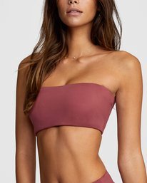 5 Solid Bandeau - Haut de bikini pour Femme Violet W3STRMRVP1 RVCA