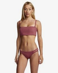 1 Solid Bandeau - Haut de bikini pour Femme Violet W3STRMRVP1 RVCA