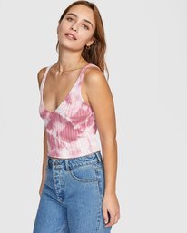 5 Captured - Rib Knit Vest Top for Women  W3TPRLRVP1 RVCA