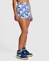6 Bailey Elder - Short de cintura alta para Mujer  W3WKRGRVP1 RVCA