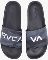 1 RVCA Sport - Claquettes pour Homme Vert W4FFMARVP1 RVCA