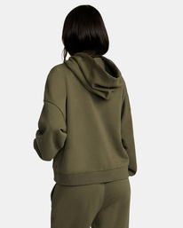 2 VA Essential - Hoodie for Women Green W4HOWCRVP1 RVCA