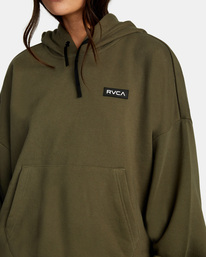3 VA Essential - Hoodie for Women Green W4HOWCRVP1 RVCA
