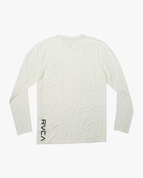 3 Sport Vent - Long Sleeve Sports Top for Men White W4KTMARVP1 RVCA