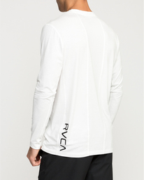 15 Sport Vent - Long Sleeve Sports Top for Men White W4KTMARVP1 RVCA