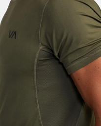 9 Sport Vent - T-Shirt for Men Green W4KTMBRVP1 RVCA