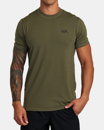 6 Sport Vent - T-Shirt for Men Green W4KTMBRVP1 RVCA