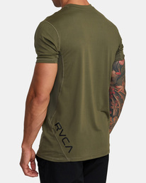 4 Sport Vent - T-Shirt for Men Green W4KTMBRVP1 RVCA