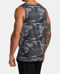 6 Sport Vent - Sports Top for Men Green W4KTMCRVP1 RVCA