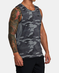 7 Sport Vent - Sports Top for Men Green W4KTMCRVP1 RVCA