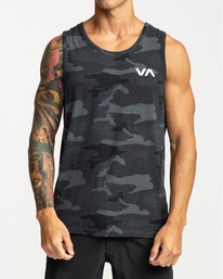 13 Sport Vent - Sports Top for Men Brown W4KTMCRVP1 RVCA