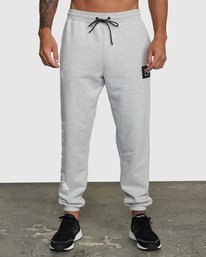 1 Everlast x RVCA - Pantalon de jogging pour Homme Gris W4PTMDRVP1 RVCA