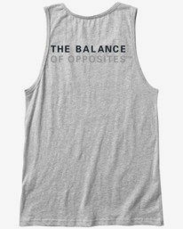 1 VA Sport Big RVCA Banner - Vest for Men Gray W4SGMBRVP1 RVCA