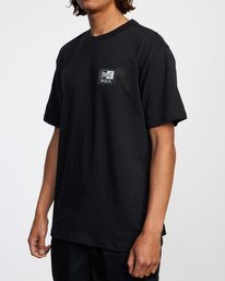 5 Everlast x RVCA Stack Patch - T-Shirt für Männer Schwarz W4SSMLRVP1 RVCA