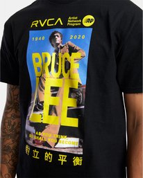 3 Bruce Lee As You Think - Maglietta da Uomo  W4SSMORVP1 RVCA